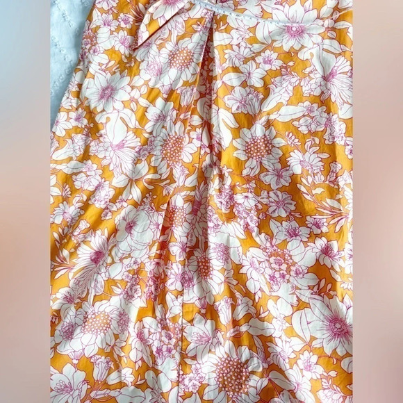 J. Crew Floral Orange Dress - Picture 13 of 14